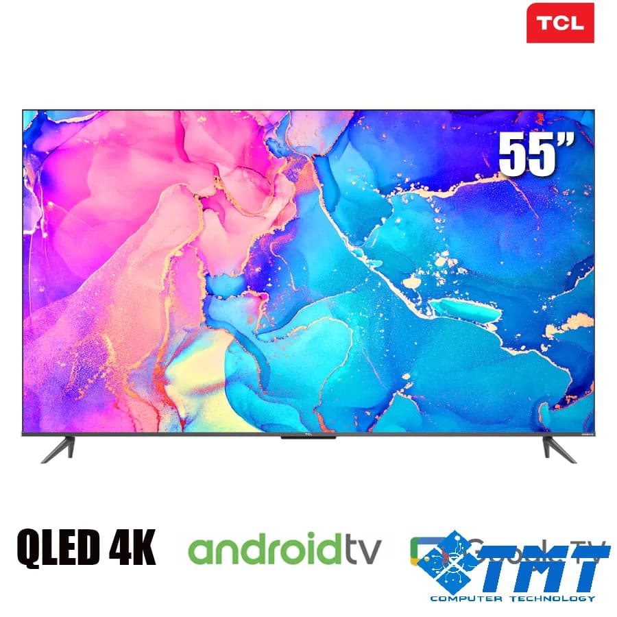 TV TCL 55-Inch QLED 4K Q636 60Hz - Google TV