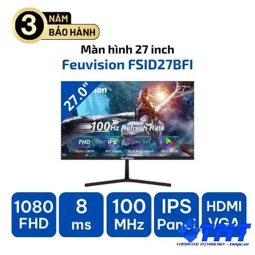 MÀN HÌNH FEUVISION FSID27BFI – 27 INCH IPS 100Hz