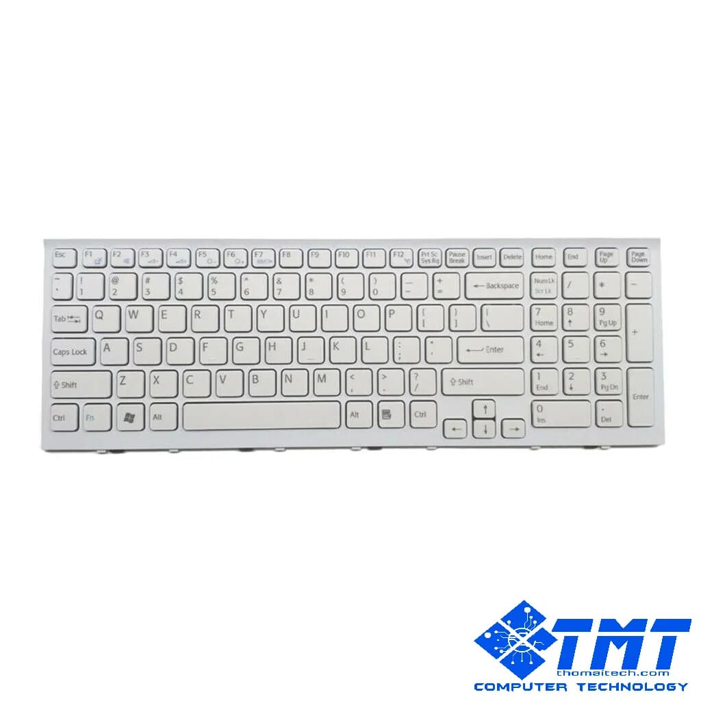 Bàn phím Sony EB màu trắng