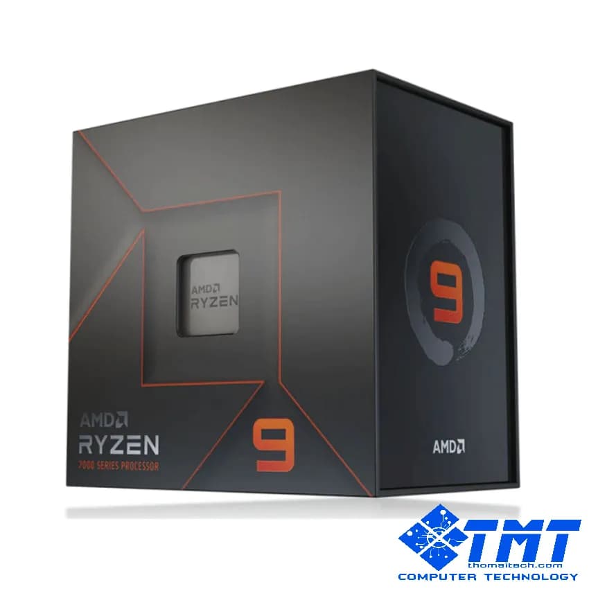 CPU AMD RYZEN 9 7950X (4.5 GHZ UPTO 5.7GHZ / 81MB / 16 CORES, 32 THREADS / 170W / SOCKET AM5)