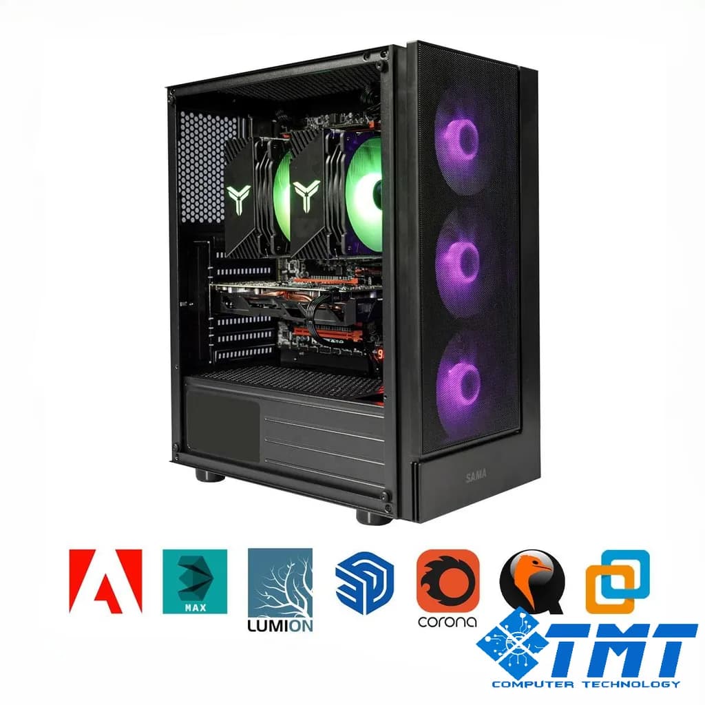 TMTPC SERVER - DUAL XEON E5 2680 V4 | 64G | GT1030 2GB