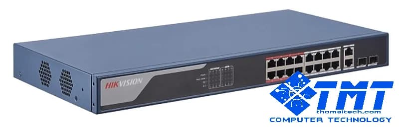 24-Port 100Mbps Fast Ethernet Smart PoE Switch HIKVISION DS-3E1326P-EI