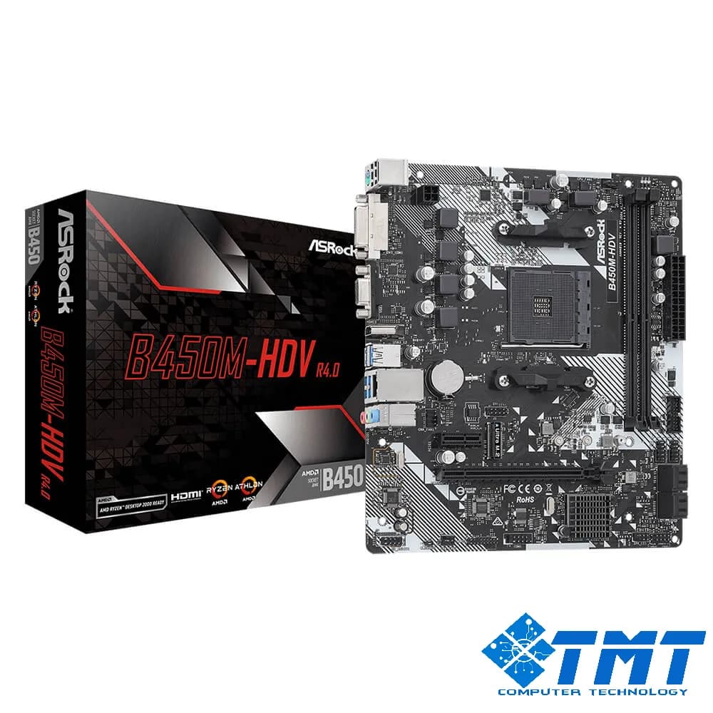 Mainboard Asrock B450M-HDV R4.0