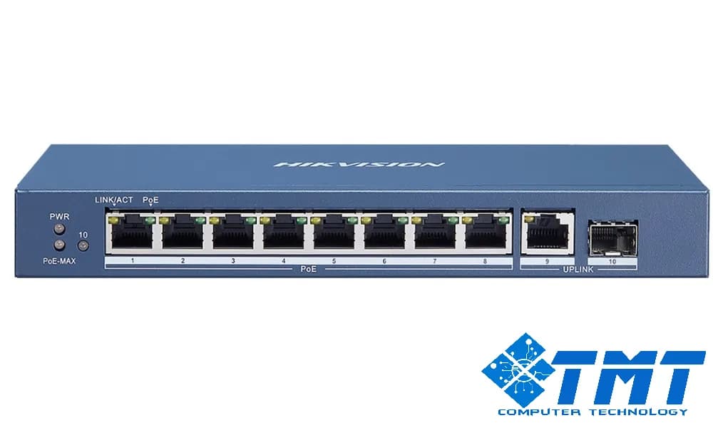 Switch POE 8 Port DS-3E0510P-E/M