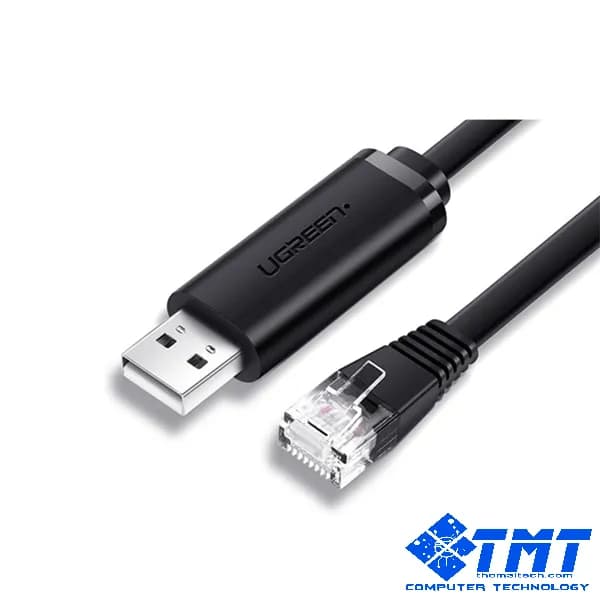 Cáp lập trình Console Ugreen 50773 USB sang RJ45 1.5m