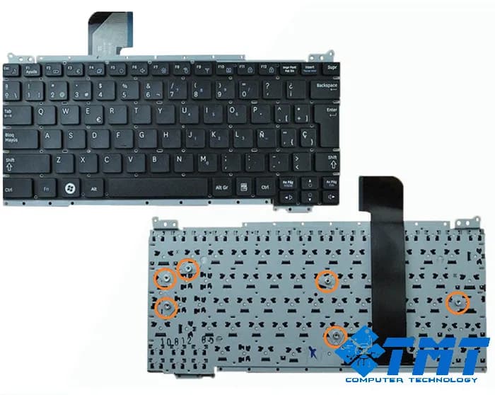 Bàn phím Samsung NC108 màu đen