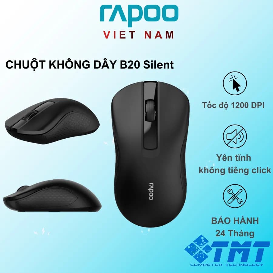 Chuột máy tính RAPOO B20Silent