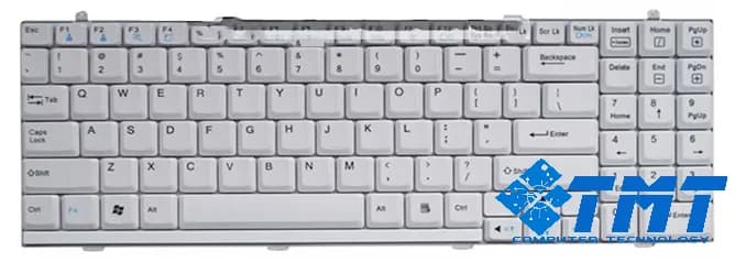 Bàn phím LG R580 R590 màu trắng