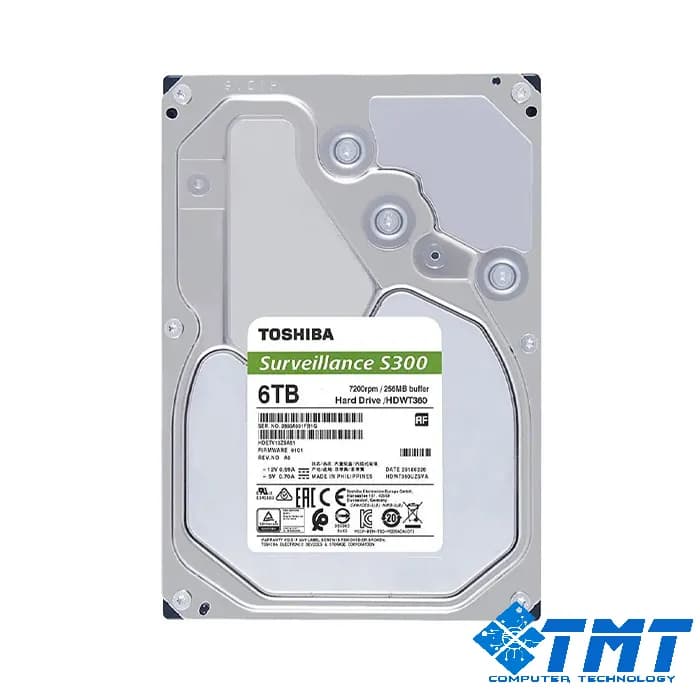 Ổ cứng giám sát 6TB Toshiba HDWT860UZSVA