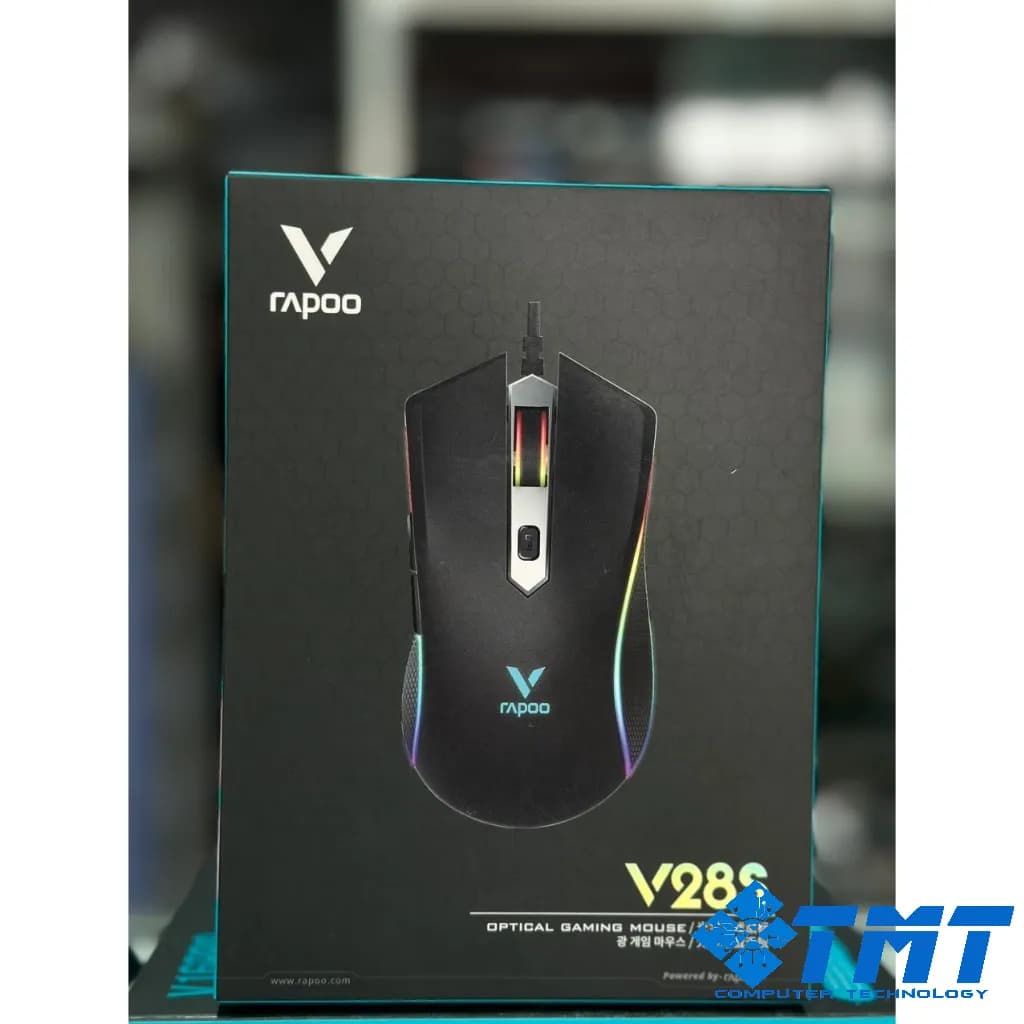 Chuột gaming RAPOO V28S Black
