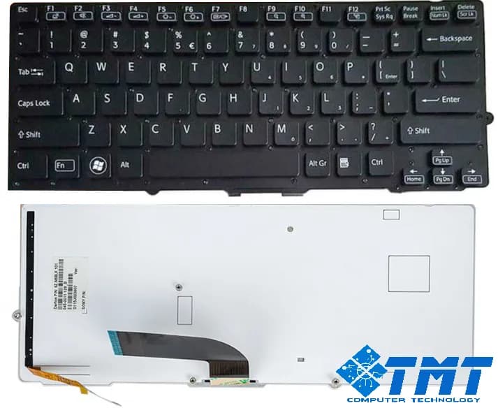 Bàn phím Sony SB k bệ US màu đen