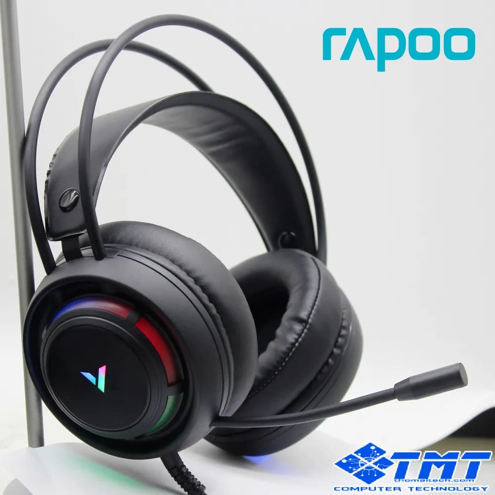 Tai nghe headphone Gaming Rapoo VH360 Black