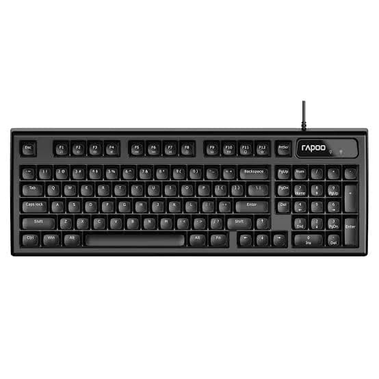 Bàn phím giả cơ gaming Rapoo NK2800 Black 12983