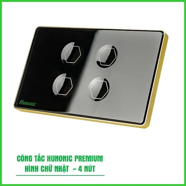 Công tắc cảm ứng BLE Premium 4 Nút, HCN