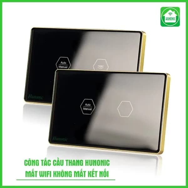 Công tắc cảm ứng WiFi Hunonic Cầu Thang P, HCN