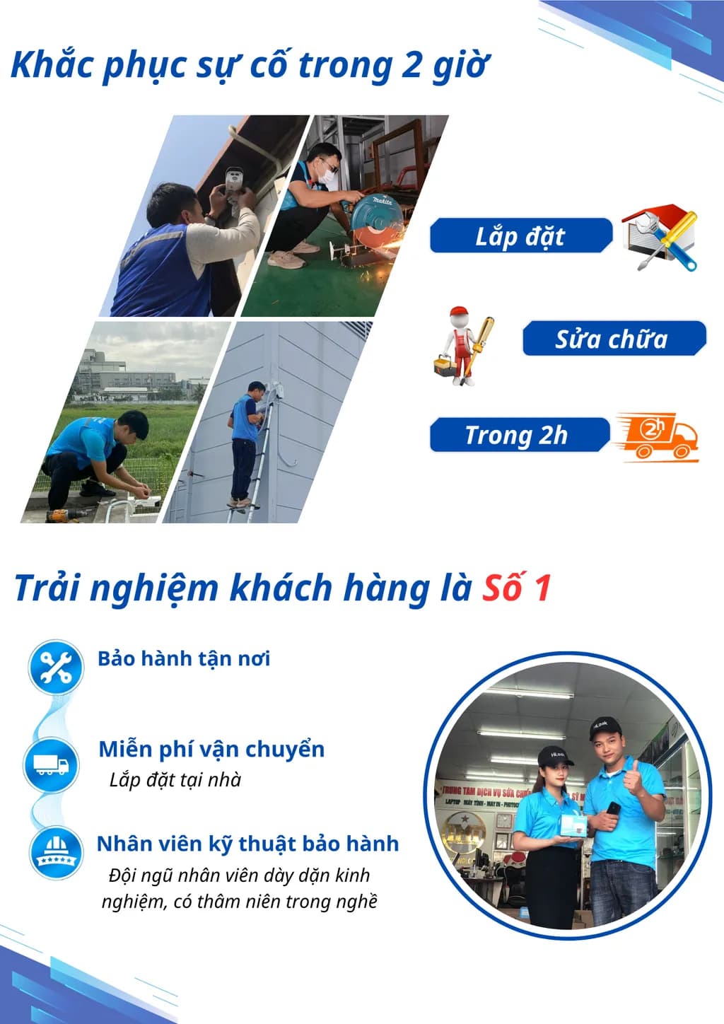 Quy trình bảo hành của TMT