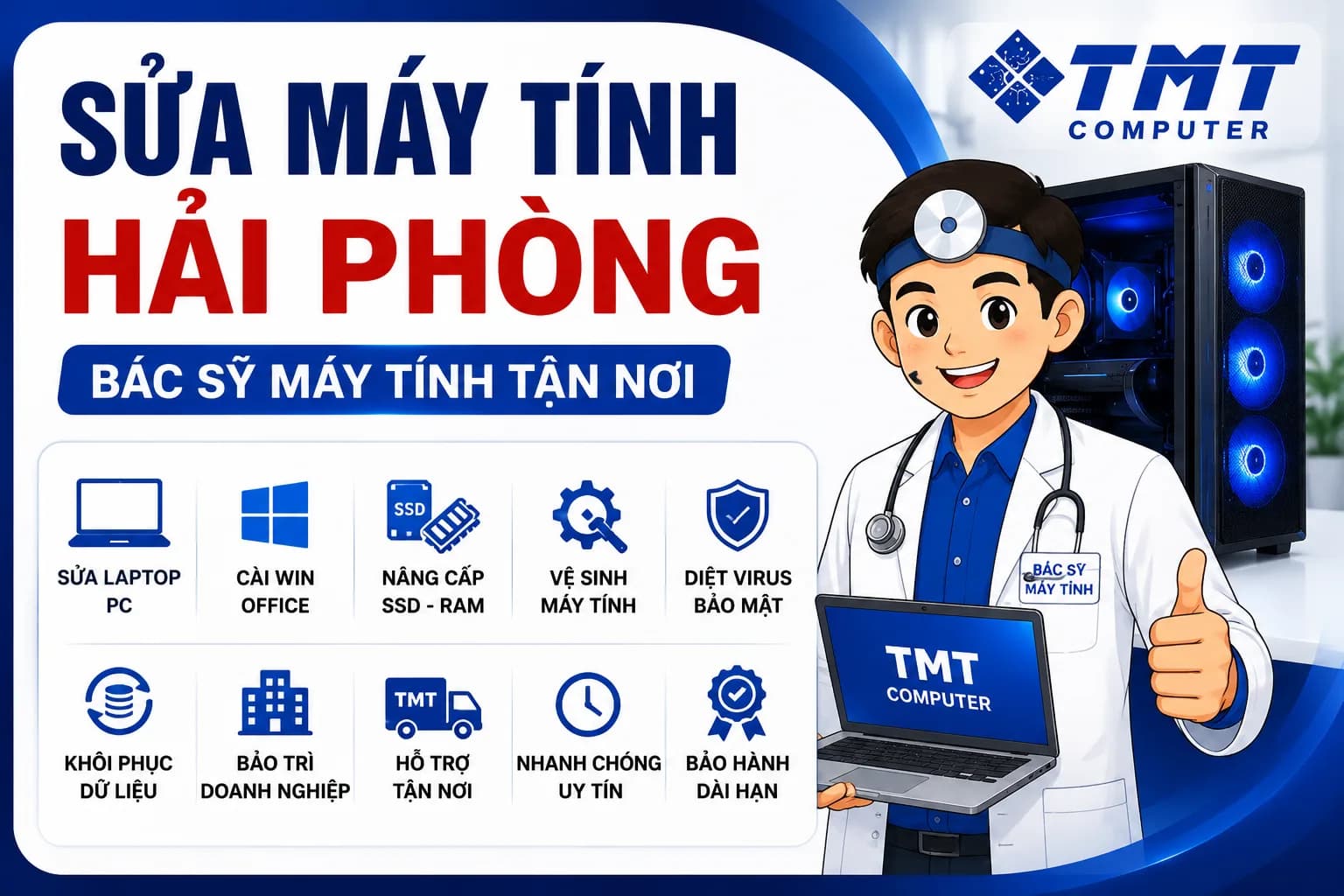 Dịch Vụ Sửa Chữa Máy In Tại Hải Phòng Uy Tín, Nhanh Chóng | TMT Computer
